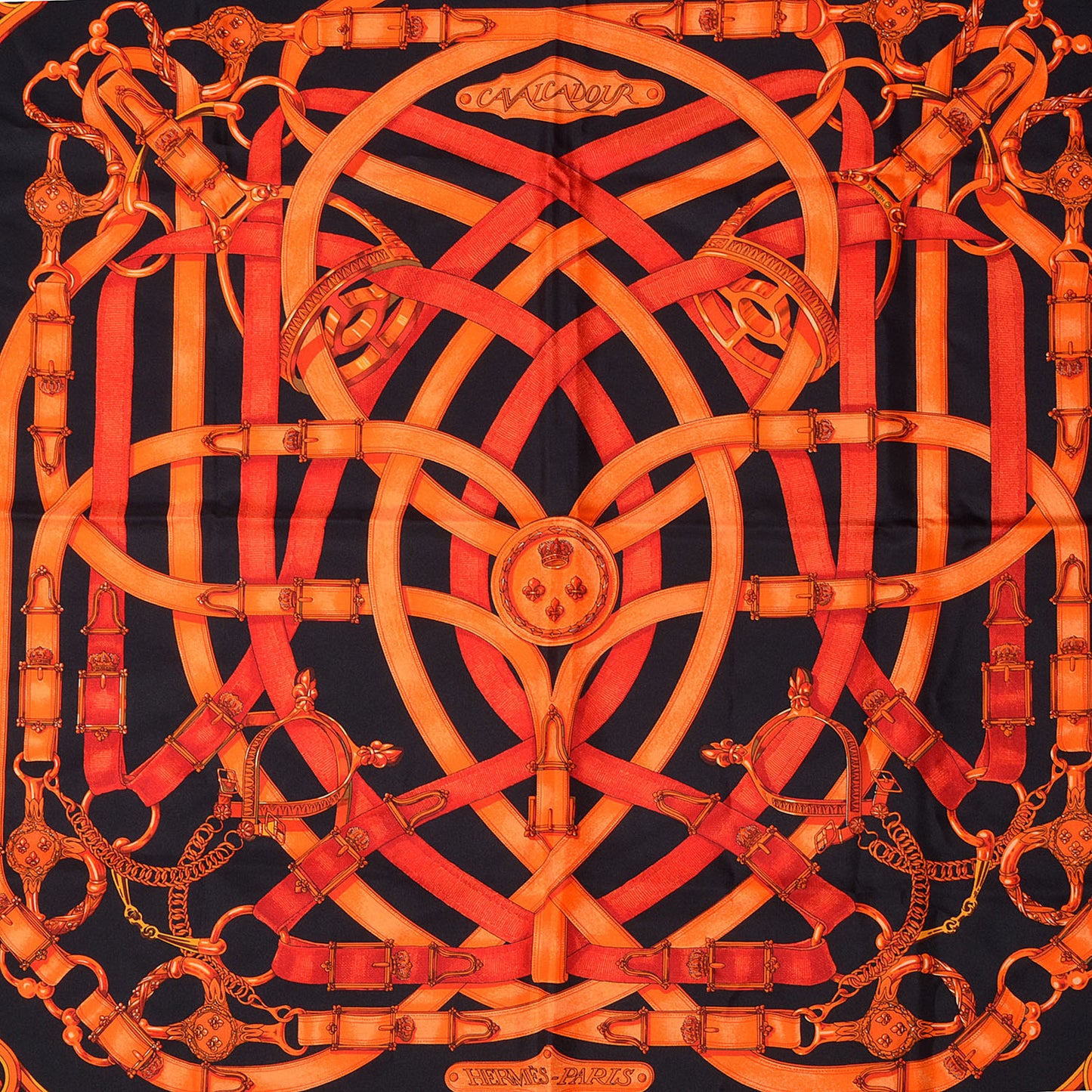 Silk Cavalcadour Scarf 90