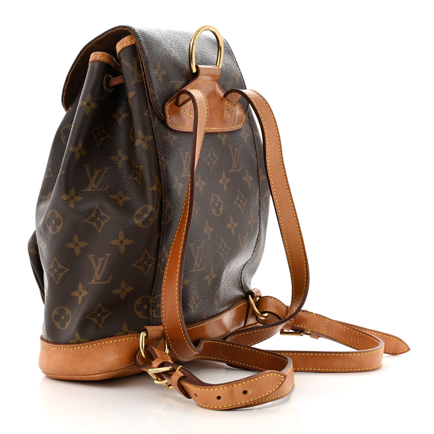 Louis Vuitton Monogram Montsouris MM Backpack 2 of 11