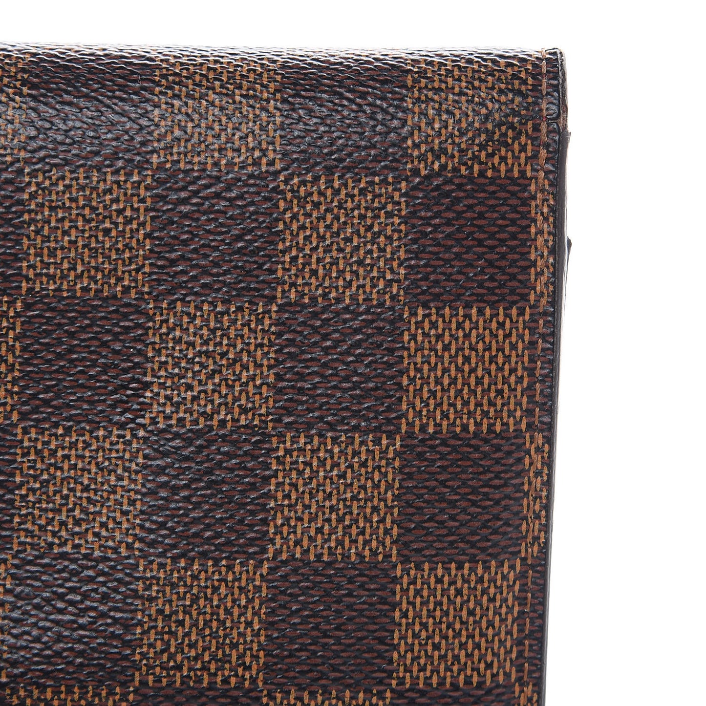 Damier Ebene Josephine Wallet Red