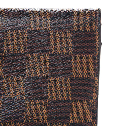 Louis Vuitton Damier Ebene Josephine Wallet Red 9 of 14