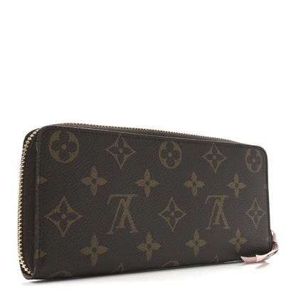 Louis Vuitton Monogram Clemence Wallet Rose Ballerine 3 of 6