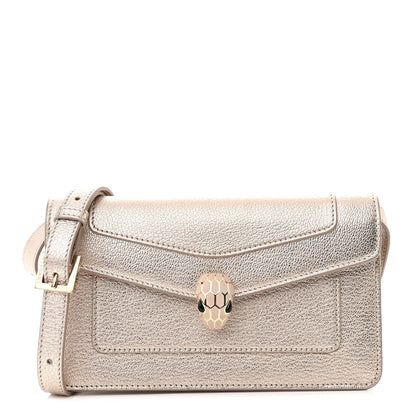 Bulgari Calfskin Serpenti Forever Belt Bag Gold 1 of 10