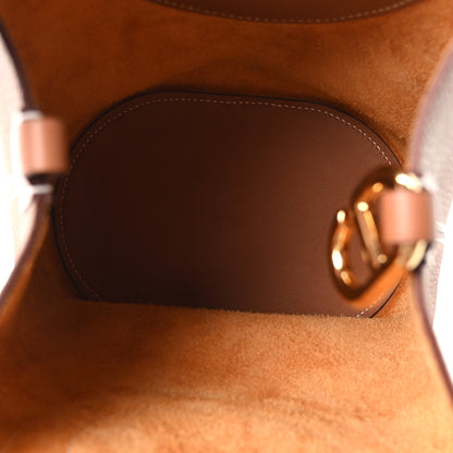 Hermes Taurillon Clemence Swift In-The-Loop 18 Bag Gold 5 of 10