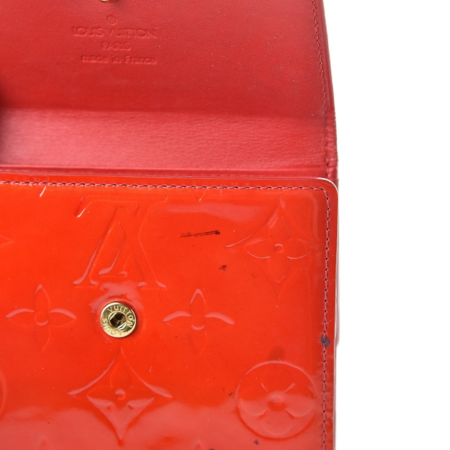 Vernis Elise Wallet Rouge Grenadine