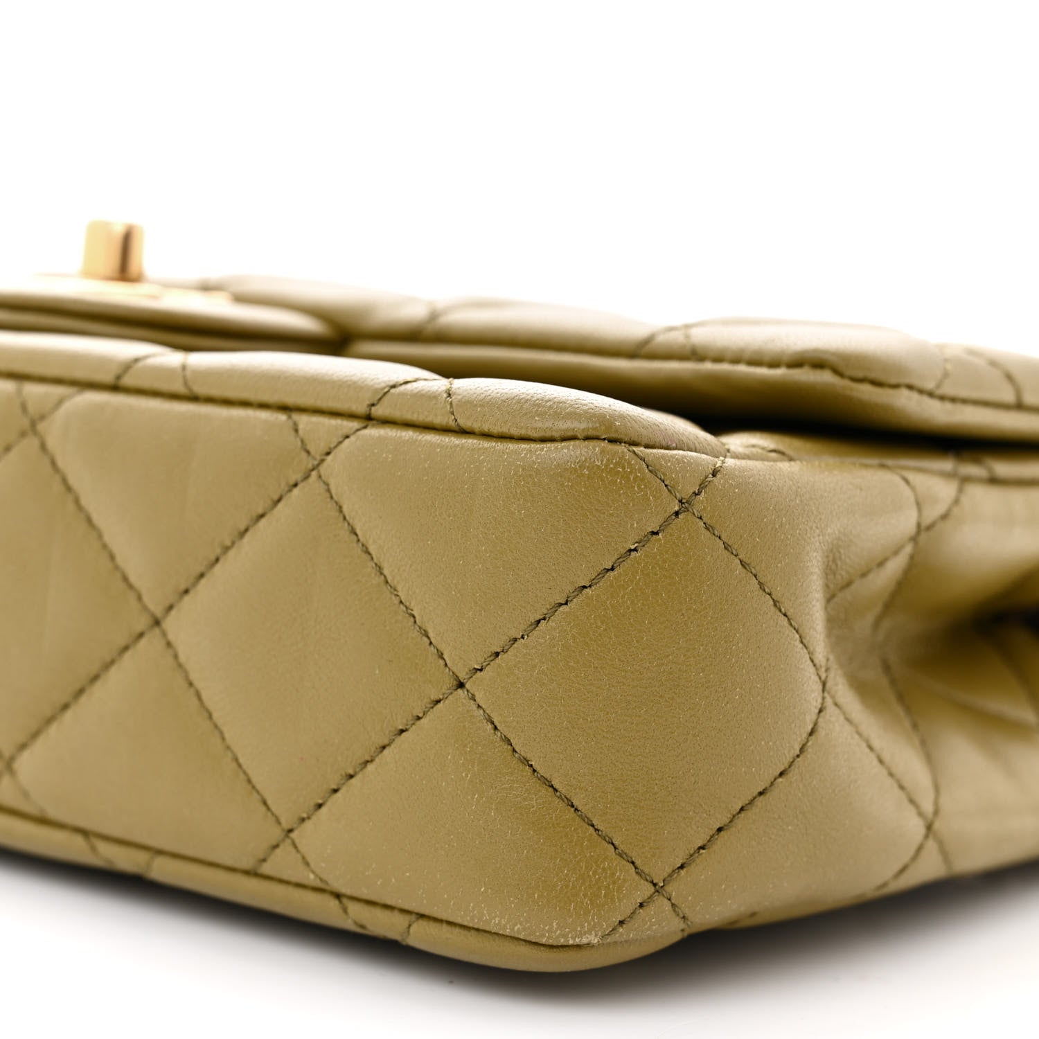 Chanel Lambskin Quilted Small Wenge Wood Flap 10 of 10