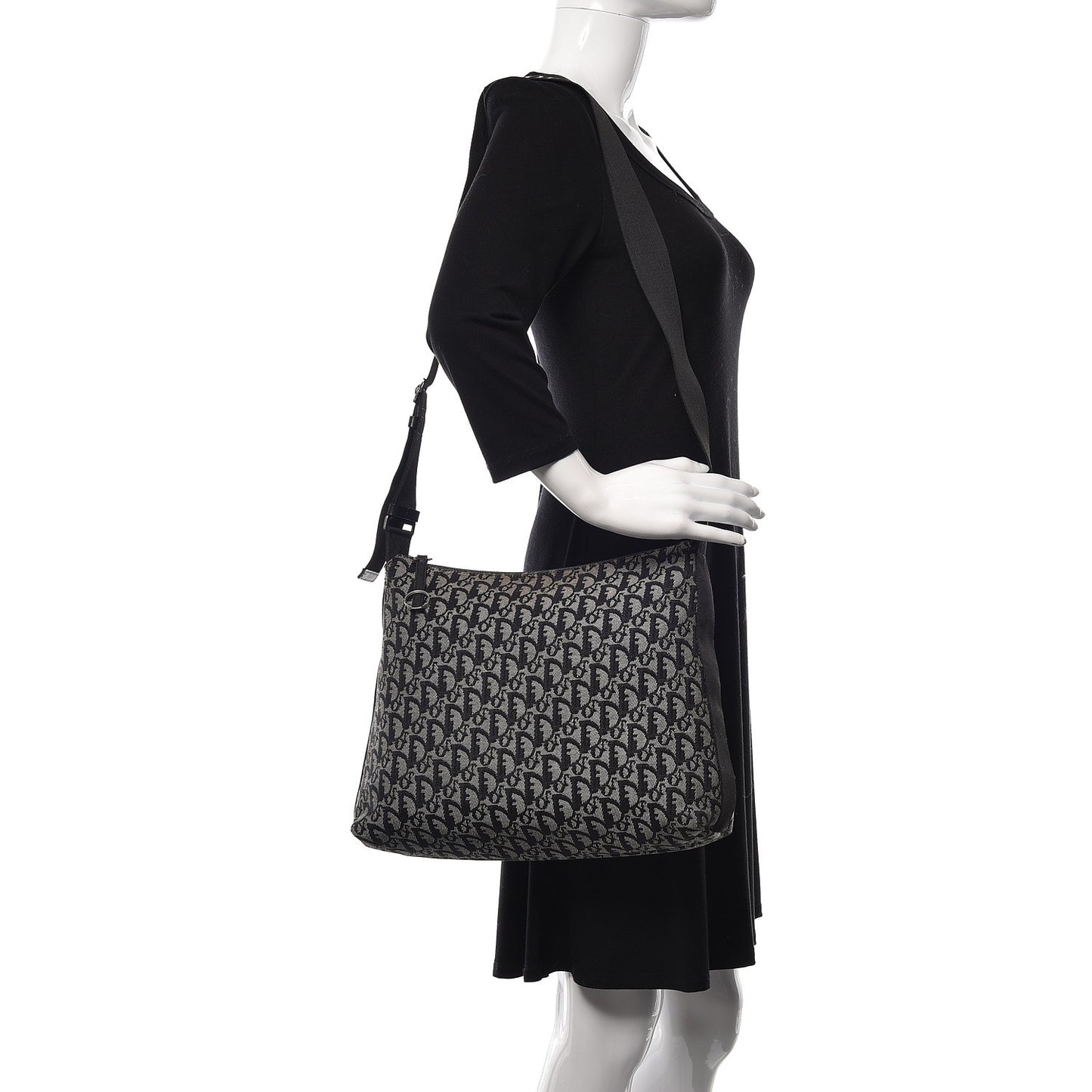 Monogram Messenger Black