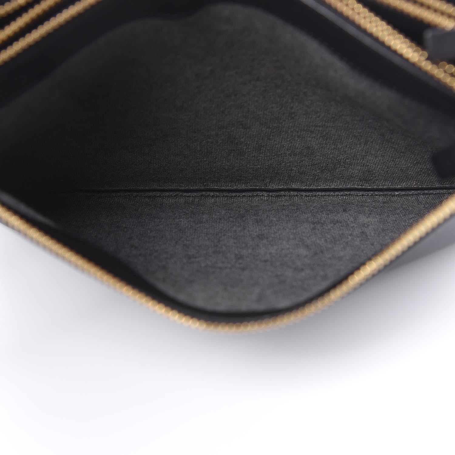 Celine Lambskin Large Trio Crossbody Bag Black 7 of 12