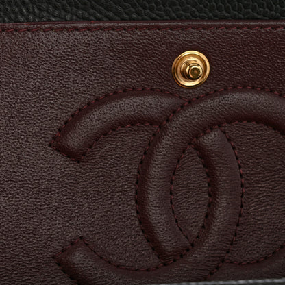 Chanel Caviar Quilted Medium Double Flap Black 11 of 15
