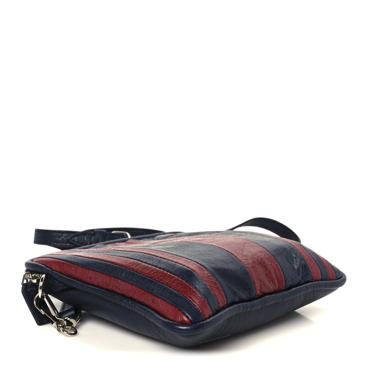 Agneau XS Cushion Square Crossbody Dark Night Red