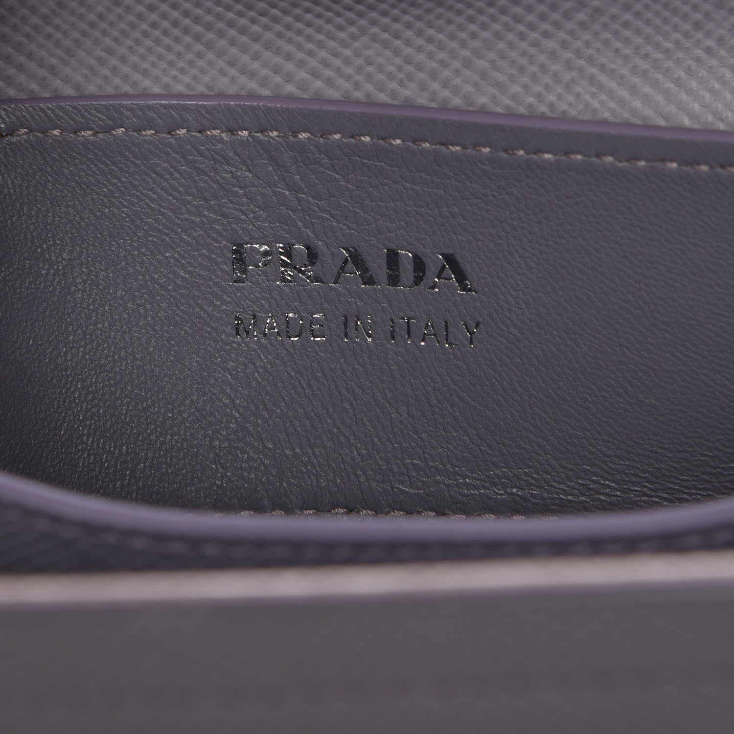 Prada Saffiano Cuir Medium Double Handle Tote Glicine 7 of 9