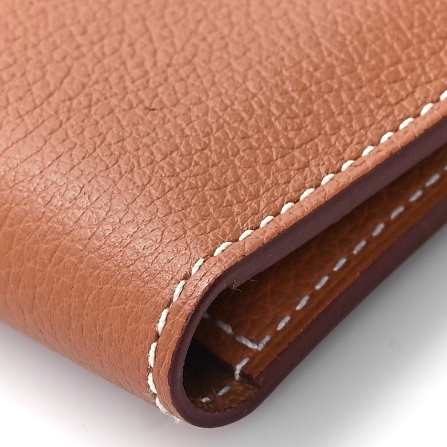 Hermes Evercolor MC2 Euclide Card Holder Case Gold 7 of 9