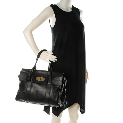 Mulberry Natural Leather Bayswater Black 2 of 8