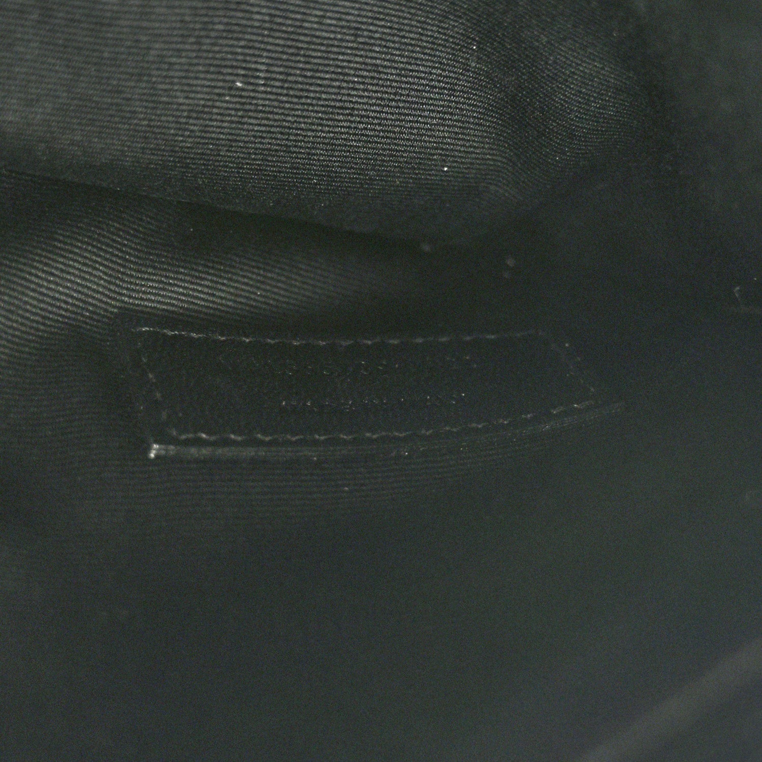 Saint Laurent Grain De Poudre Uptown Pouch Black 7 of 8