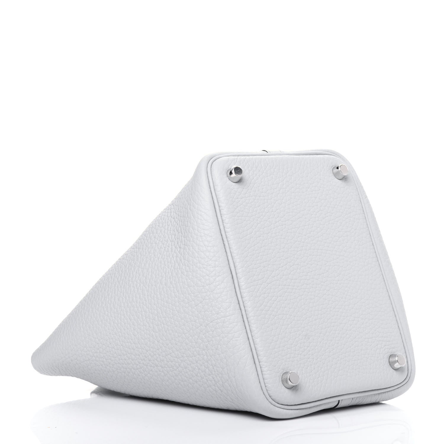 Hermes Taurillon Clemence Picotin Lock 18 PM Bleu Brume 4 of 15