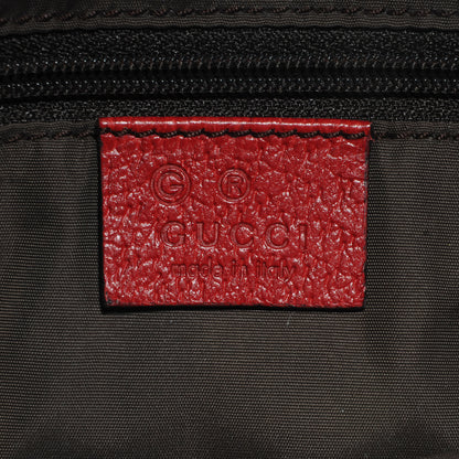 Gucci Canvas Flora Floral Crossbody Bag Red 6 of 8