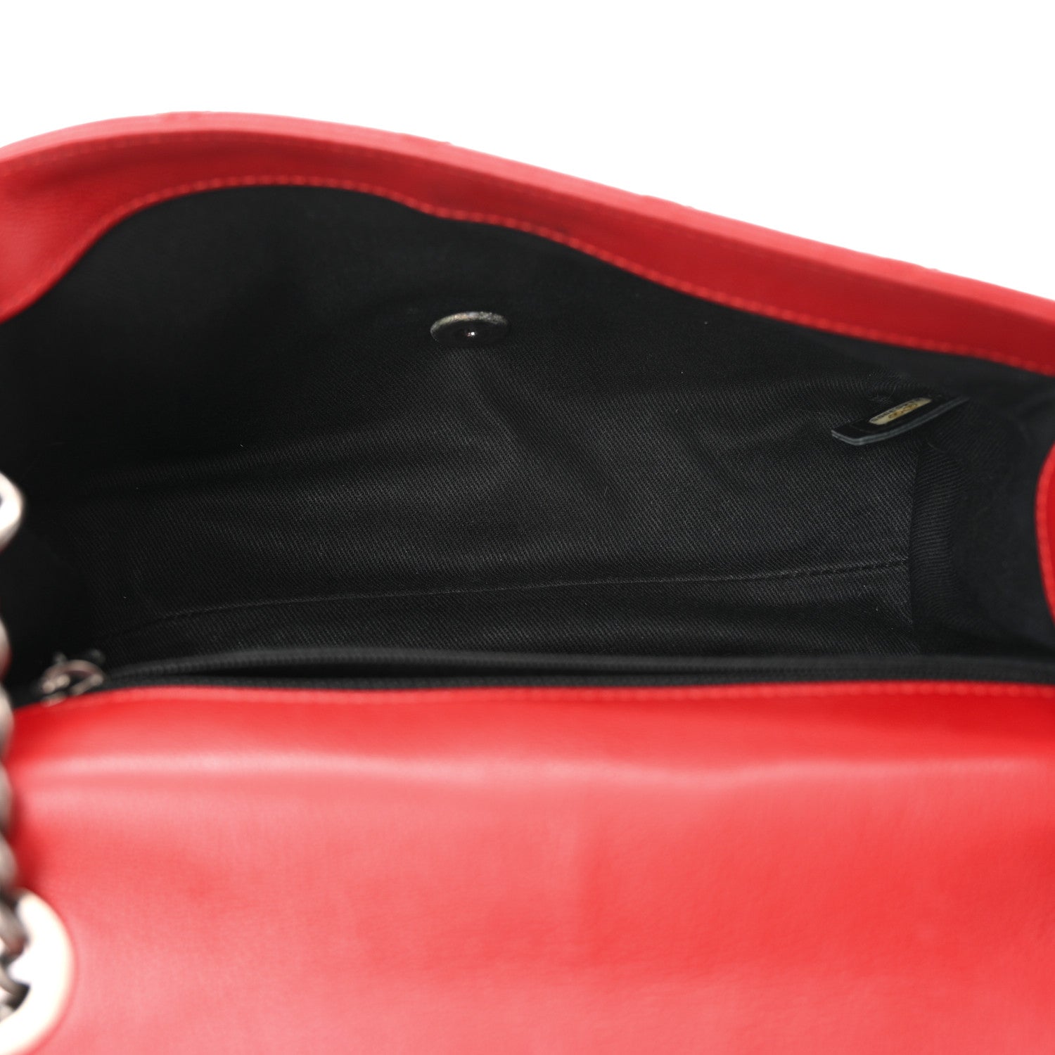 Chanel Goatskin Quilted Medium City Rock Flap Red 5 of 10