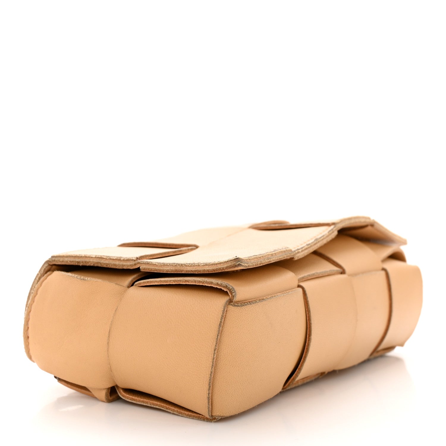 Bottega Veneta Nappa Maxi Intreccio The Belt Cassette Bag Almond 4 of 17