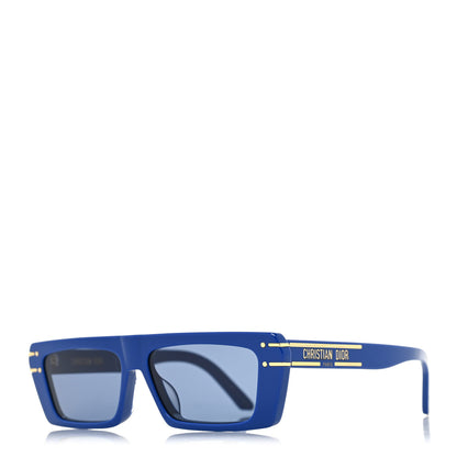 Christian Dior Diorsignature S2U Rectangular Sunglasses Blue 1 of 9