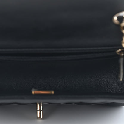 Chanel Lambskin Quilted Mini Rectangular Flap Black 5 of 9