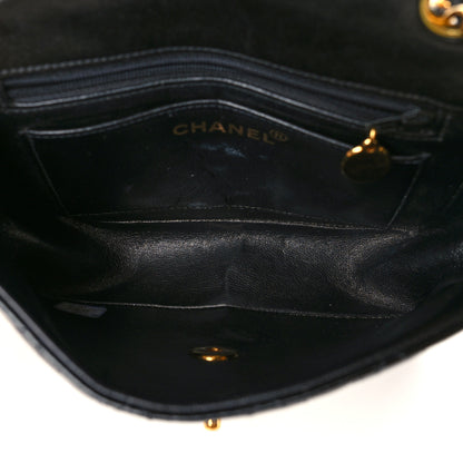 Chanel Patent Calfskin Quilted Mini Square Flap Black 5 of 8