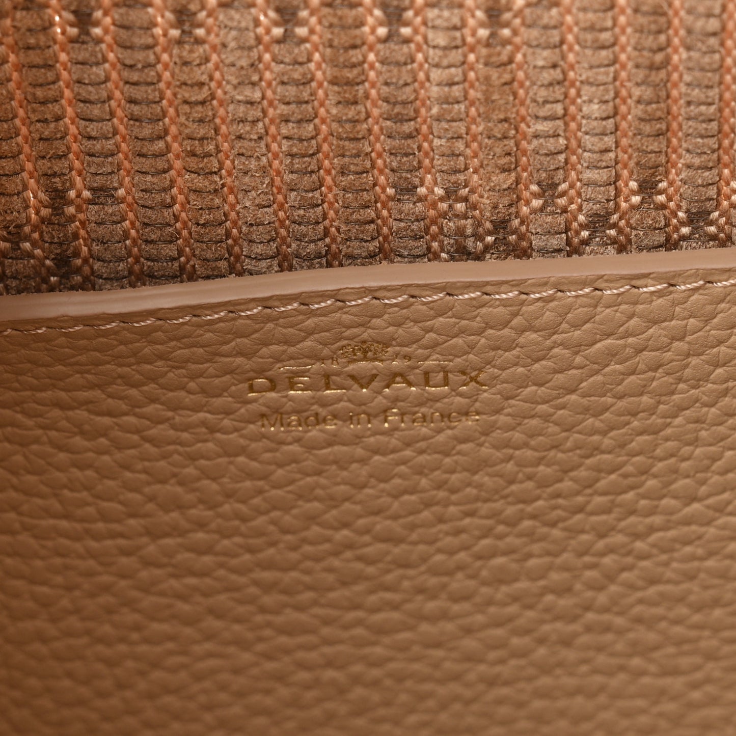 Taurillon Soft Woven D Motif Pin Swing Sirocco