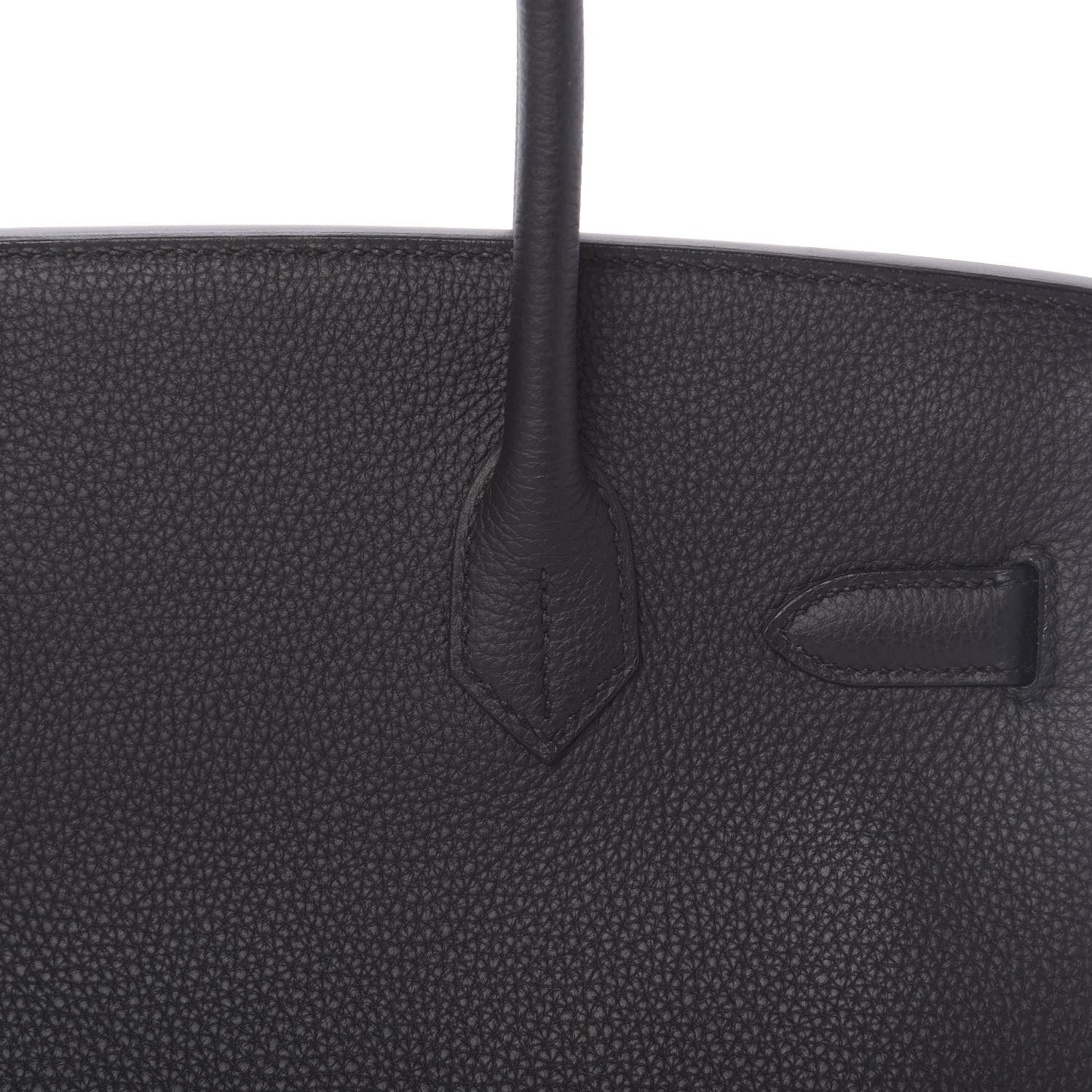 Hermes Togo Birkin 30 Black 13 of 35