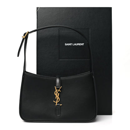 Saint Laurent Smooth Calfskin Le 5 A 7 Hobo Black 11 of 11