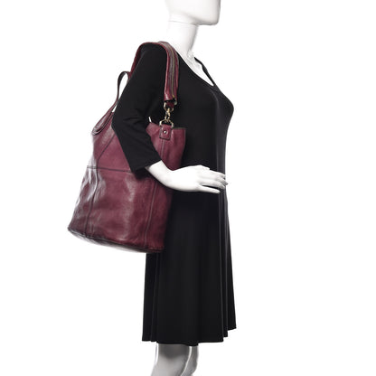 Givenchy Lambskin North South Nightingale Aubergine 2 of 25