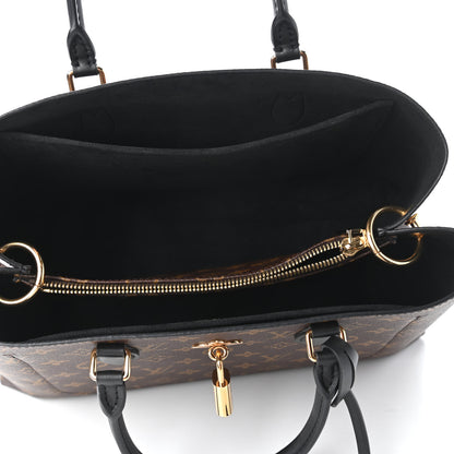 Louis Vuitton Monogram Flower Tote Black 5 of 11