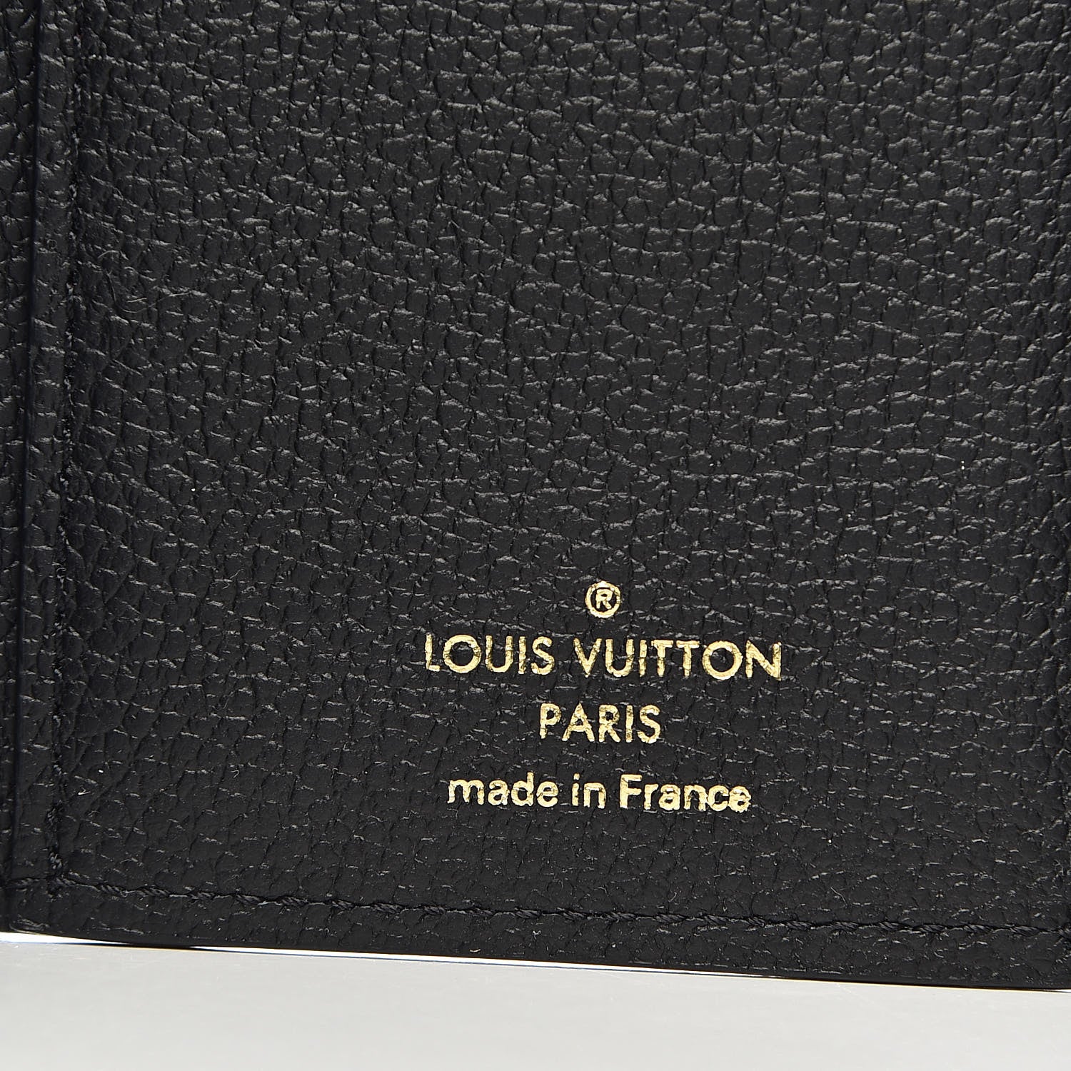 Louis Vuitton Empreinte Victorine Wallet Black 6 of 6