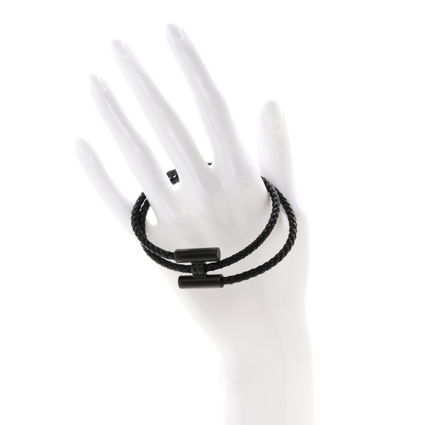 Swift Double Wrap Cord Tournis Tresse Bracelet T6 So Black