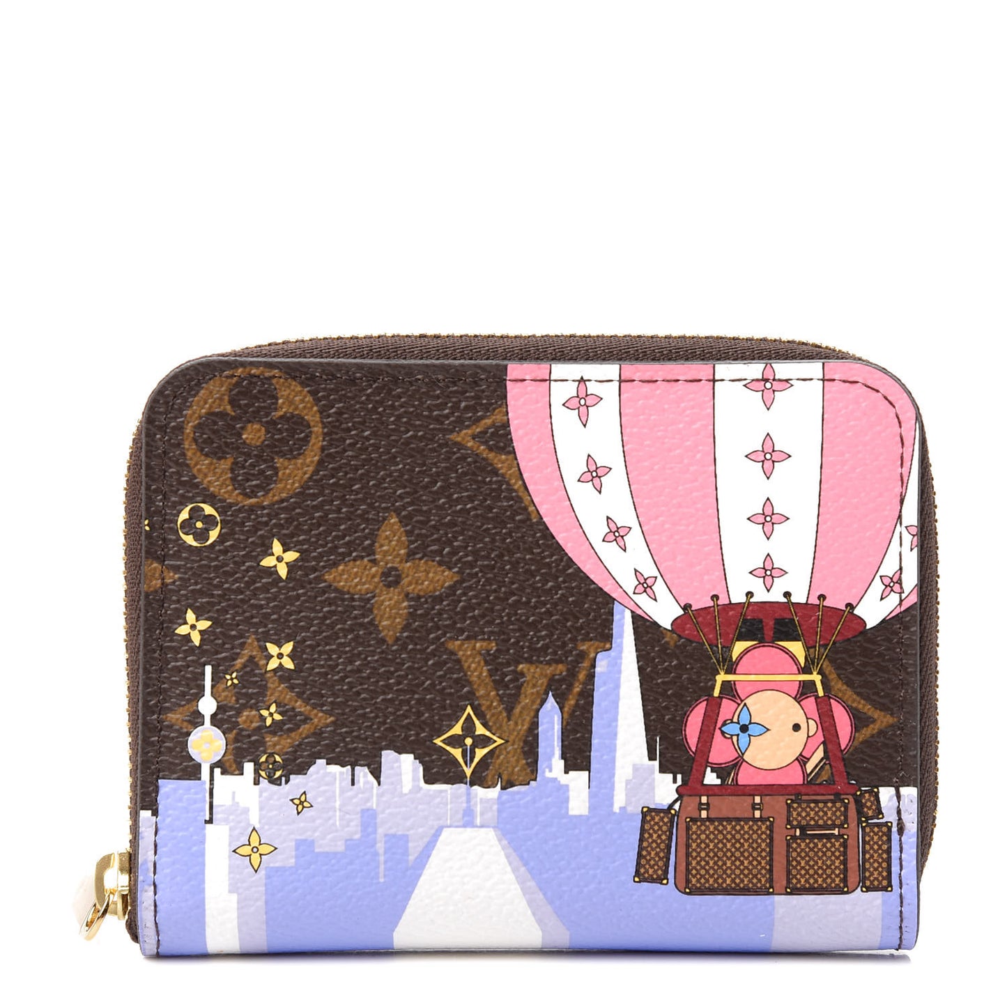 Monogram 2019 Christmas Animation Zippy Coin Purse