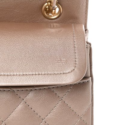 Chanel Metallic Calfskin Quilted 2.55 Reissue 226 Flap Dark Gold 13 of 17