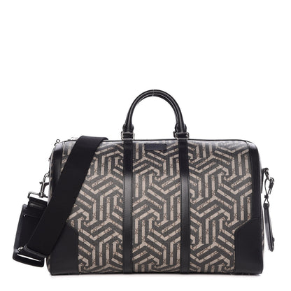 Gucci GG Supreme Monogram Caleido Medium Duffle Black 1 of 9