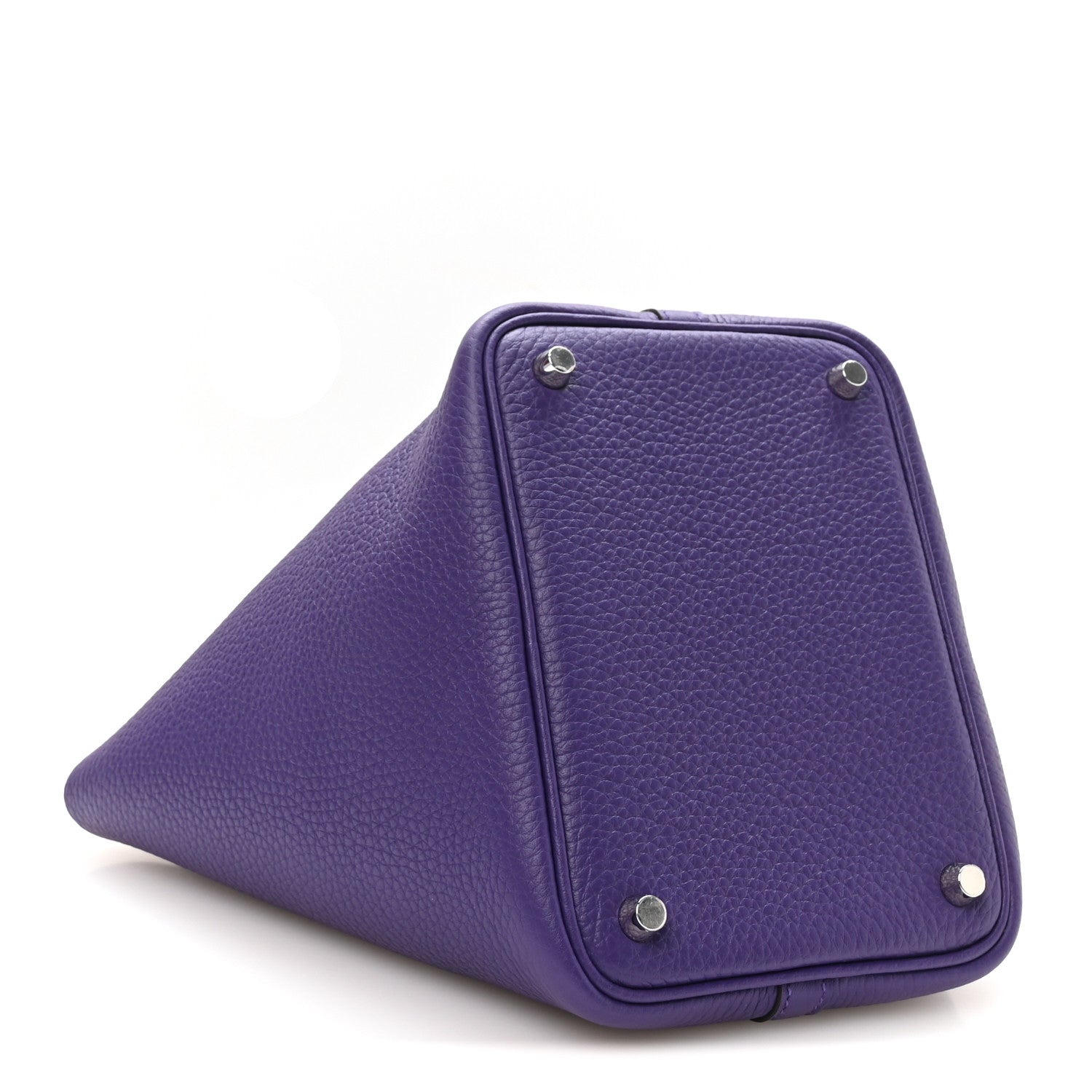 Hermes Taurillon Clemence Picotin Lock 18 PM Purple 4 of 13