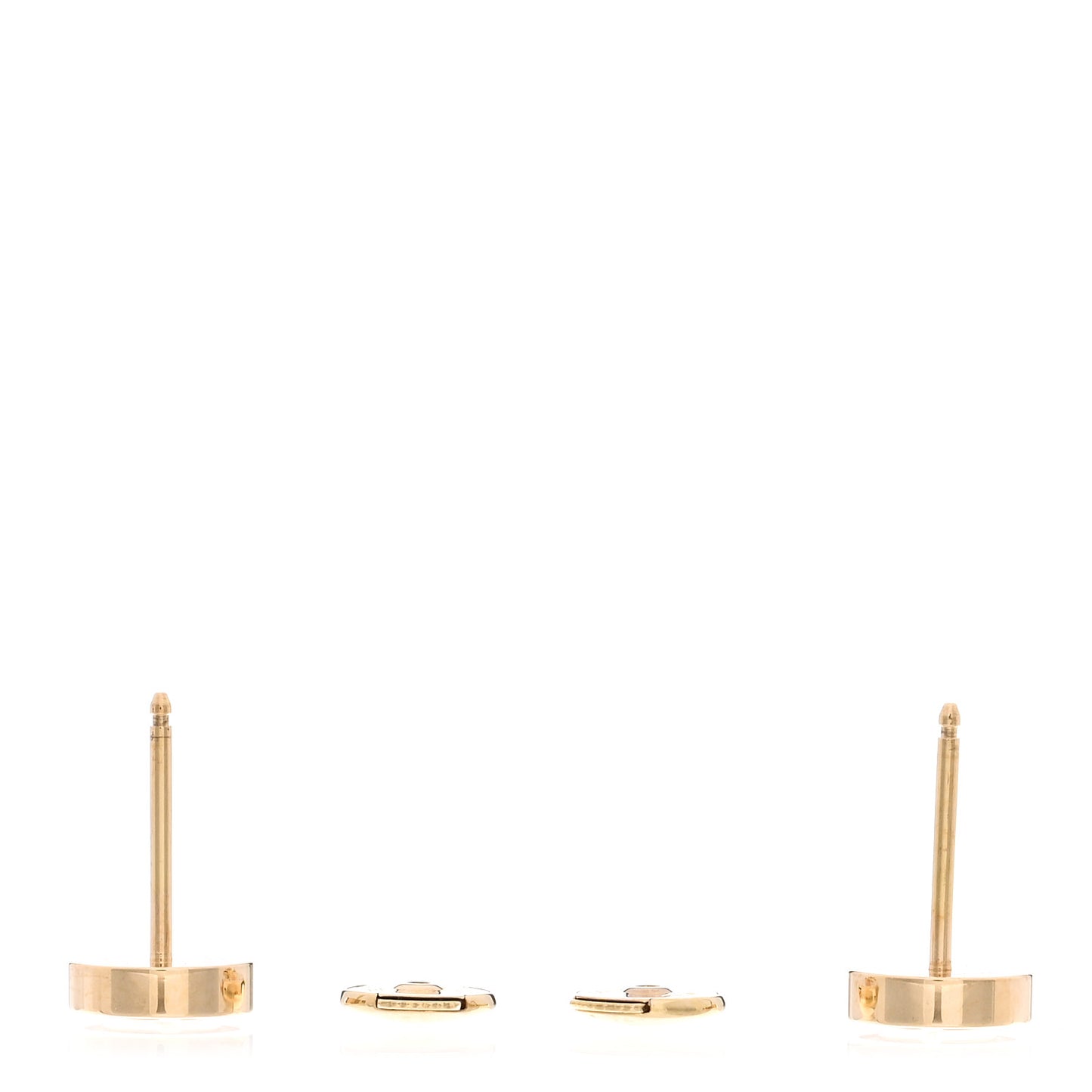 18K Yellow Gold LOVE Earrings