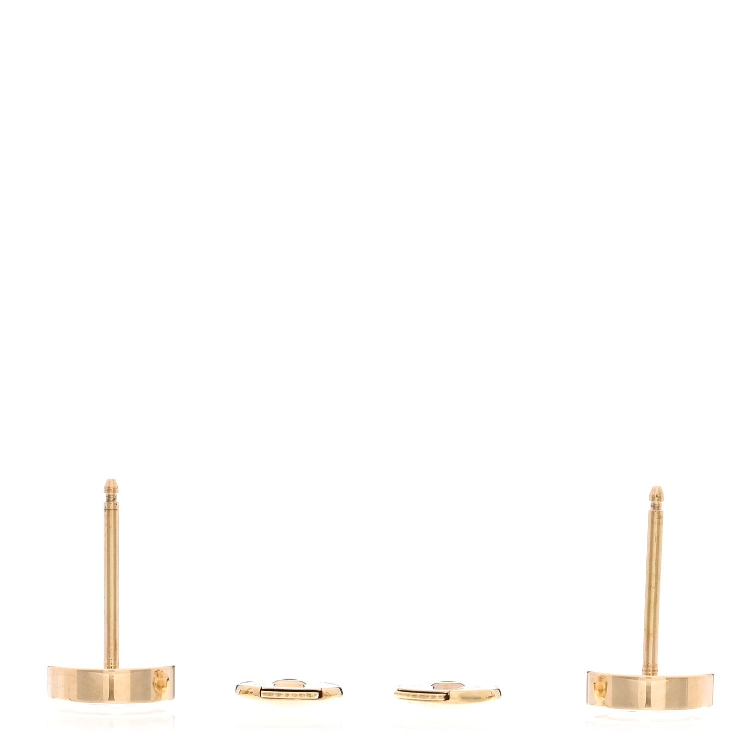 Cartier 18K Yellow Gold LOVE Earrings 3 of 5