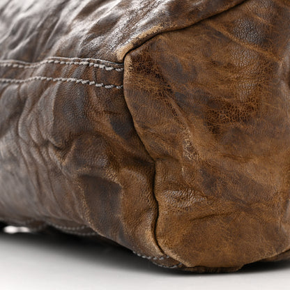 Givenchy Tumbled Sheepskin Mini Pandora Charcoal 11 of 13