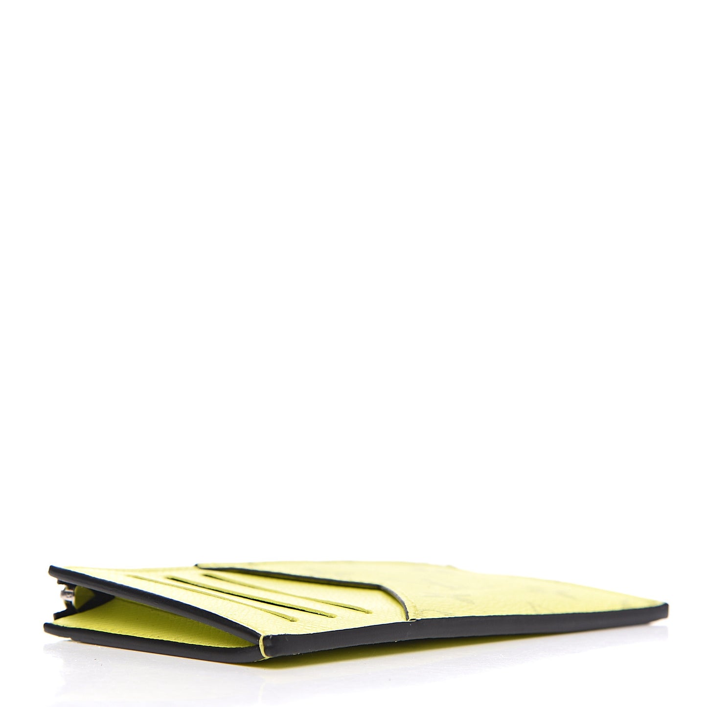 Monogram Taiga Coin Card Holder Yellow