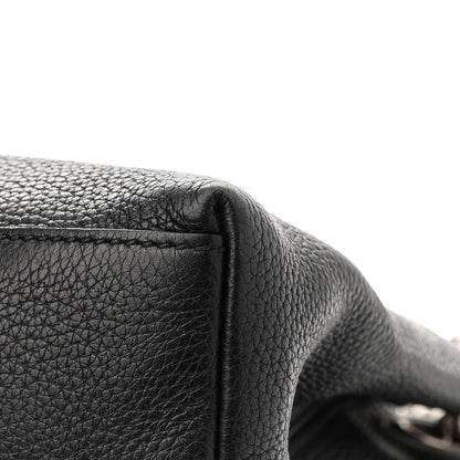 Gucci Pebbled Calfskin Studded Medium Soho Chain Shoulder Bag Black 11 of 14