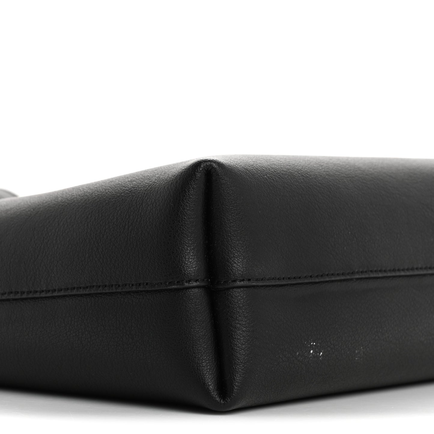 Calfskin Toy Shopping Tote Black