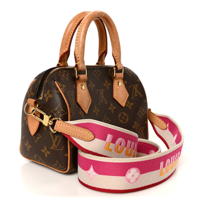 Louis Vuitton Monogram Speedy Bandouliere 20 Fuchsia 3 of 10