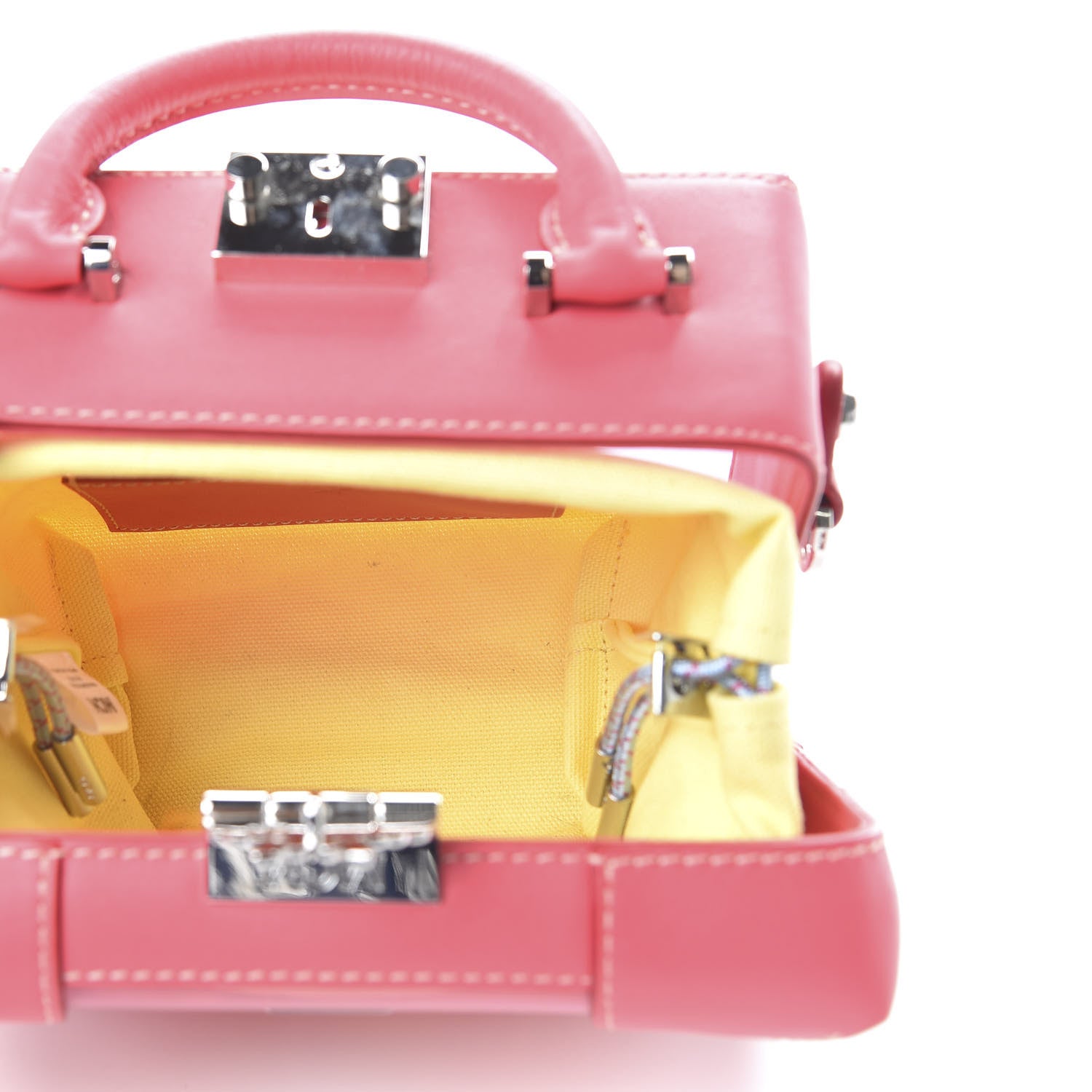 MCM Transparent Small E/W Soft Berlin Crossbody Hologram Teaberry 5 of 10