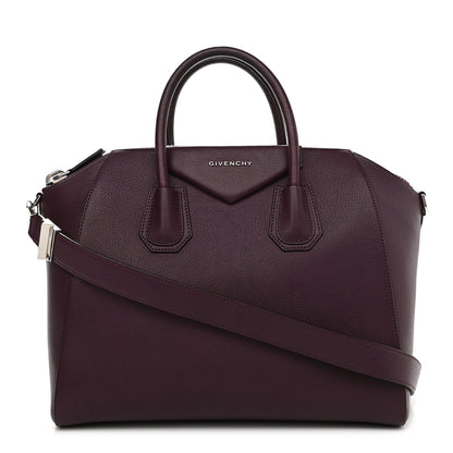 Givenchy Sugar Goatskin Medium Antigona Oxblood 1 of 13