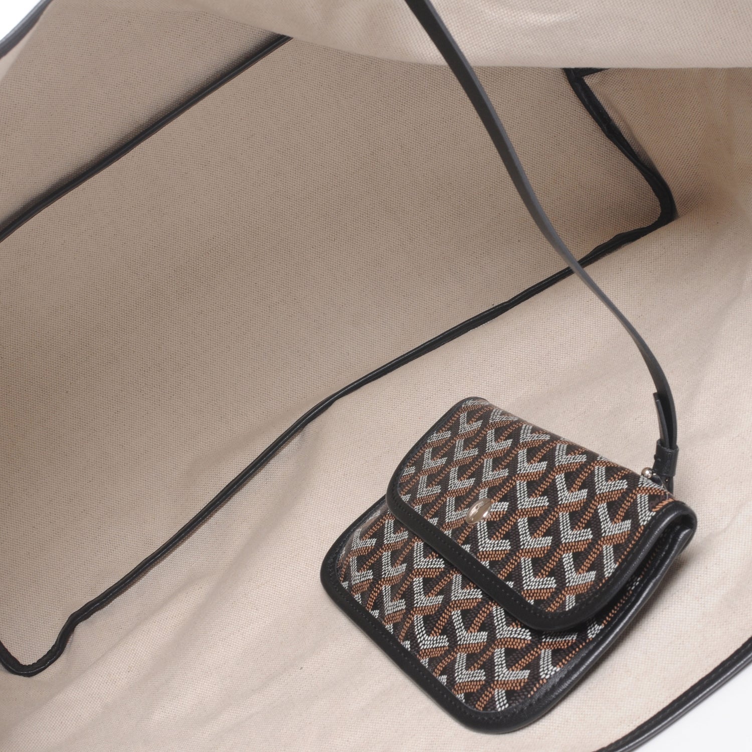 Goyard Goyardine Saint Louis GM Black 6 of 7