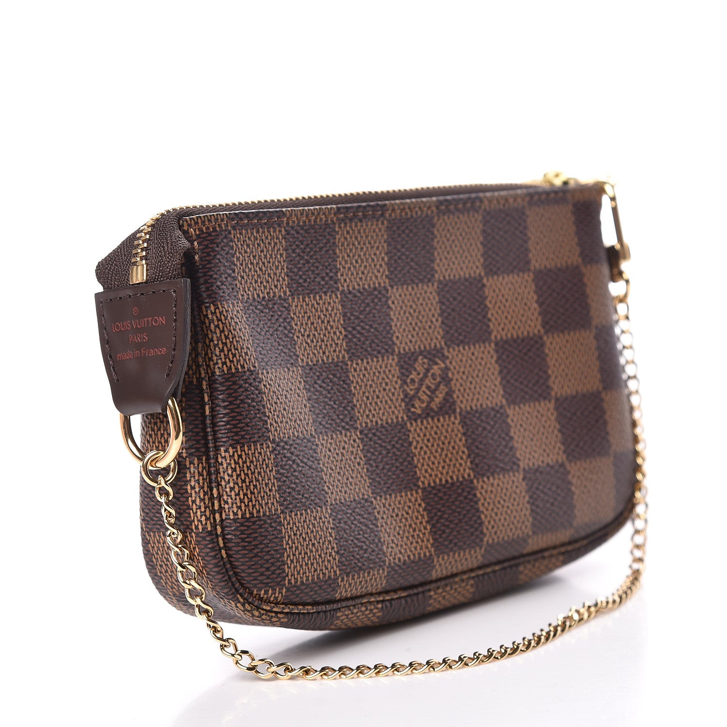 Louis Vuitton Damier Ebene Mini Pochette Accessories 3 of 8