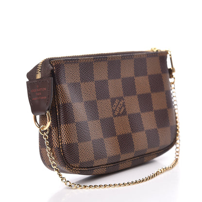 Louis Vuitton Damier Ebene Mini Pochette Accessories 3 of 8