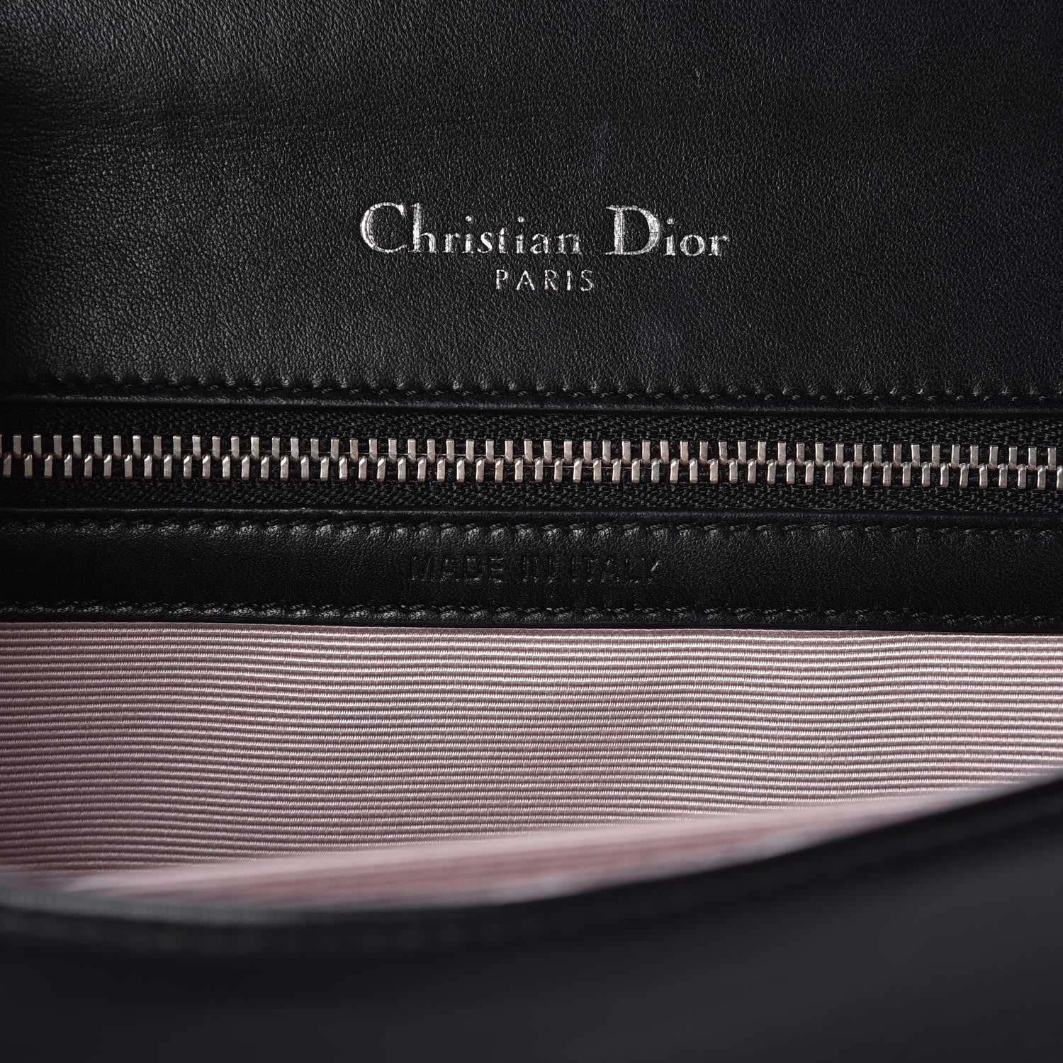 Christian Dior Calfskin Small Diorama Flap Bag Black 7 of 9