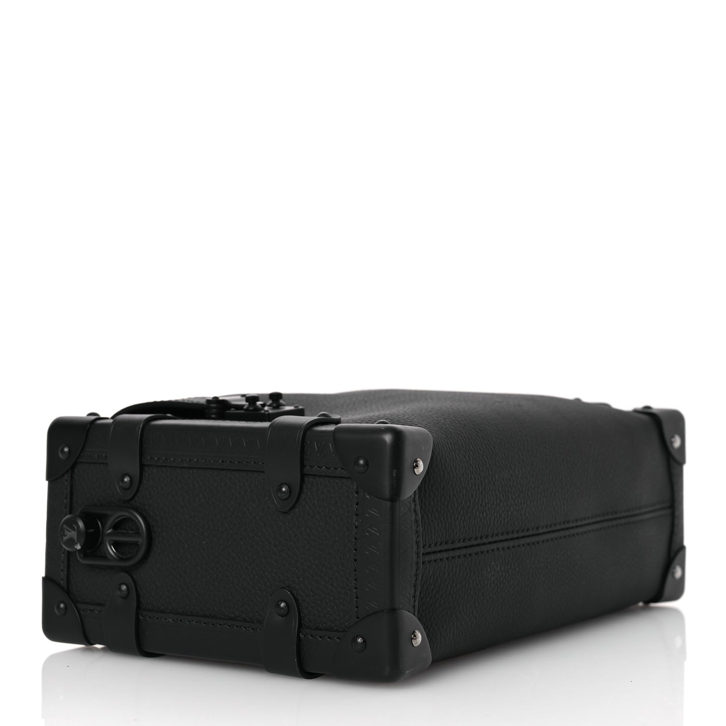 Calfskin Side Trunk MM Black
