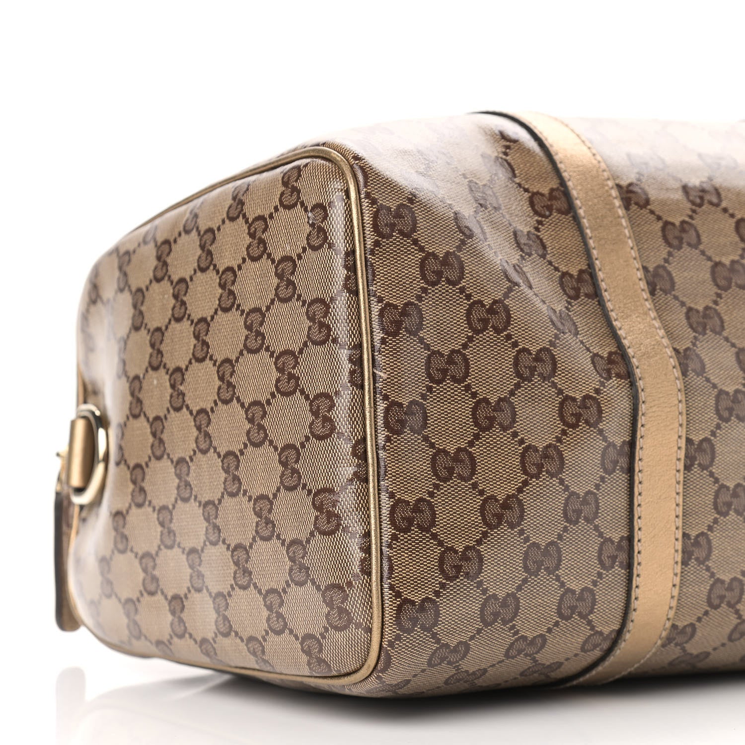 Gucci Crystal Monogram Medium Joy Boston Bronze 8 of 13